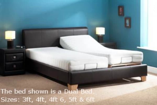 Hurst 4ft Double Adjustable Bed