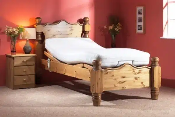 Beeston Single Adjustable Pine Bed