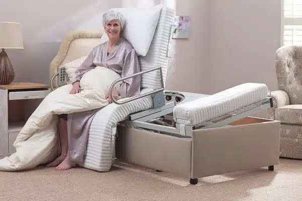 Single Turning Adjustable Bed